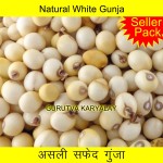 White Gunja 54+54 Pieces Safed Gunja